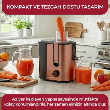 Ayrex SJ-3148 Katı Meyve Sıkacağı – 600W Motorlu, Paslanmaz Fiyatı