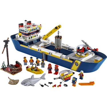 LEGO® City Okyanus Keşif Gemisi 60266 Yapım Seti 745 Parça Fiyatı