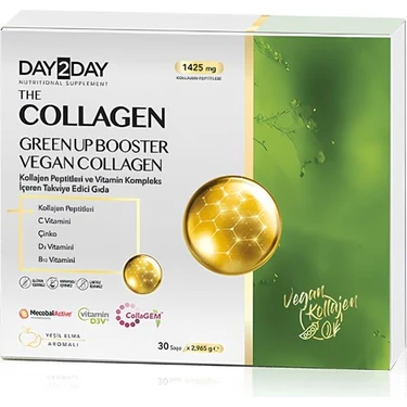 Orzax DAY2DAY The Collagen Green Up Booster Vegan Kolajen 30 Fiyatı