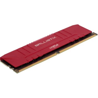 Crucial Crucıal Ballıstıx 8 GB DDR4 3200 MHz CL16 Kırmızı Fiyatı