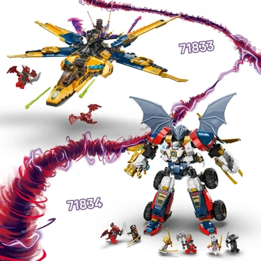 導倶デッキ LEGO ® NINJAGO Zane'in Ultra Kombo Mech'i 71834 - 9 Yaş ve Fiyatı