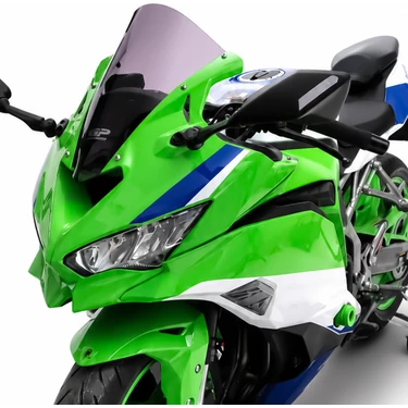 GP Kompozit Kawasaki ZX-4R / 4RR 2024 Uyumlu Ön Cam Füme - Fiyatı