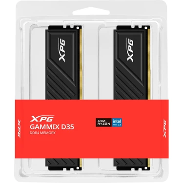 ADATA 32GB (16GBx2) DDR4 3200MHz メモリー Adata Xpg Spectrix D35 Siyah DDR4-3200MHZ CL16 32GB (2X16GB) Fiyatı