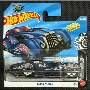 Dazzling Streamliner 1:48 スケール Hot Wheels Tekli Arabalar Screamliner JJL19 (Rod Squad) Fiyatı
