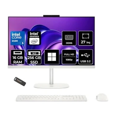 Omnistudio 27 Core 5 210H 16GB Ram 256GB SSD 27 Fhd W11P Fiyatı