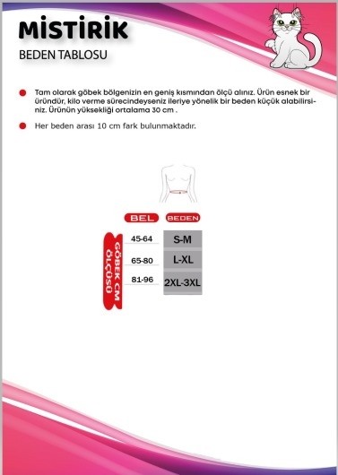 Mistirik Norma Uzun Model Delikli Hava Alabilen Sarkma Önleyici Korse görsel 5