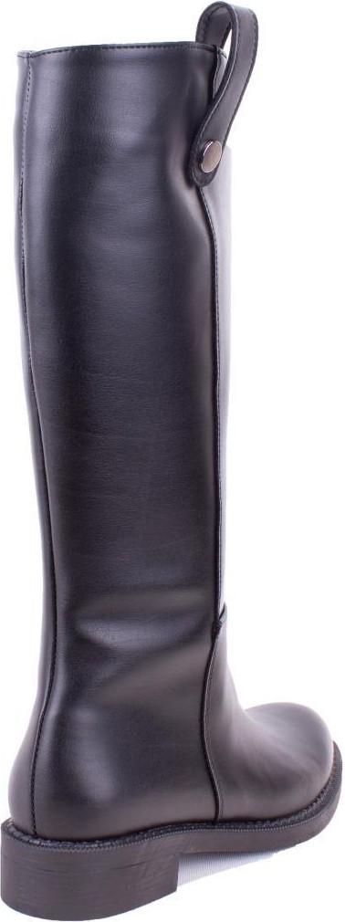 Dagoster DZA07-1062765 Siyah Günlük Streçli Düz Topuk Kadın Çizme görsel 8