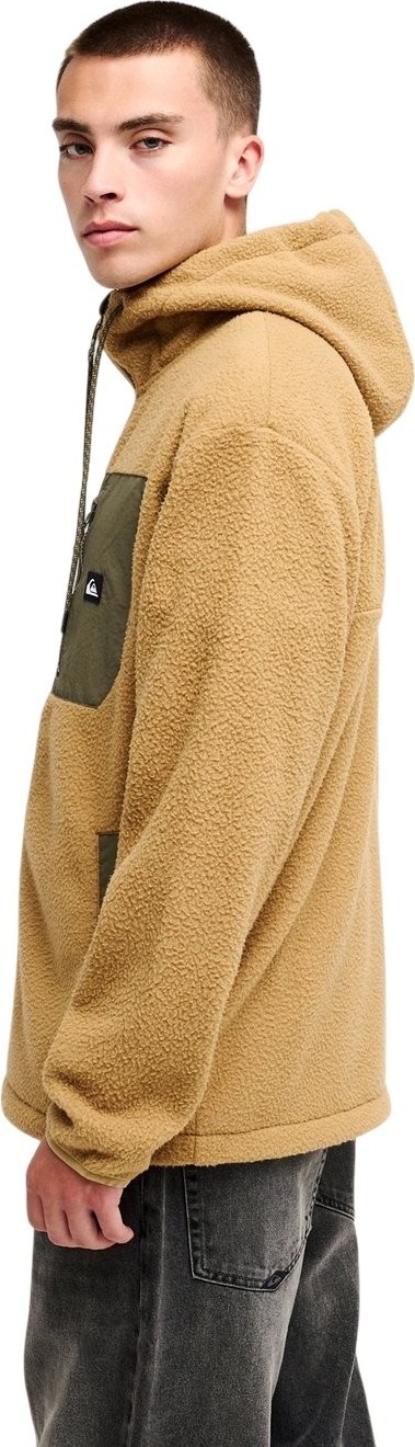 Quiksilver Clean Coast Fz Hood Kahverengi Erkek Polar görsel 4