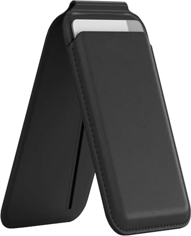 Mag-Safe Standlı Manyetik Cüzdan iPhone 17/16/15/14/13/12 Serileri ile Uyumlu, Güçlü Mıknatıs görsel 2