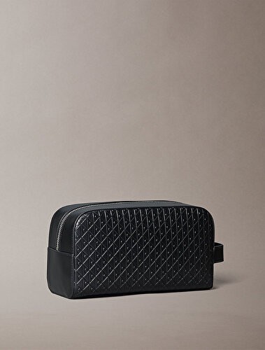 Calvin Klein Embossed Emblem Logo Detaylı Seyahat Çantası görsel 2