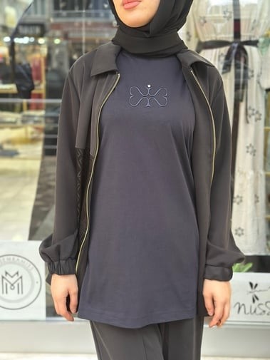Missemramiss Mssm Nakışlı Tshırt