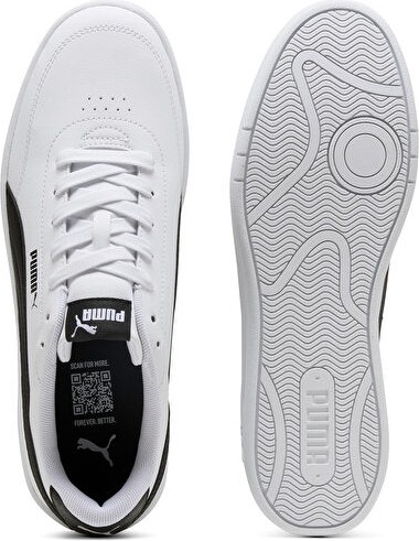 Puma Court Classıc Clean Unisex Günlük Ayakkabı 40222301 Beyaz görsel 4