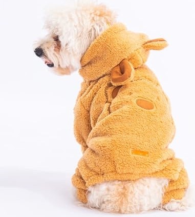Aesco Latte Koala Peluş Küçük Irk Köpek Tulumu (L) görsel 4