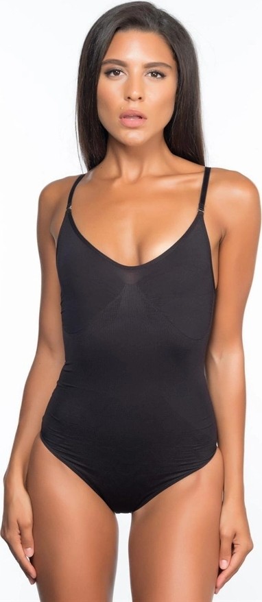 Siyah Desenli Body Korse