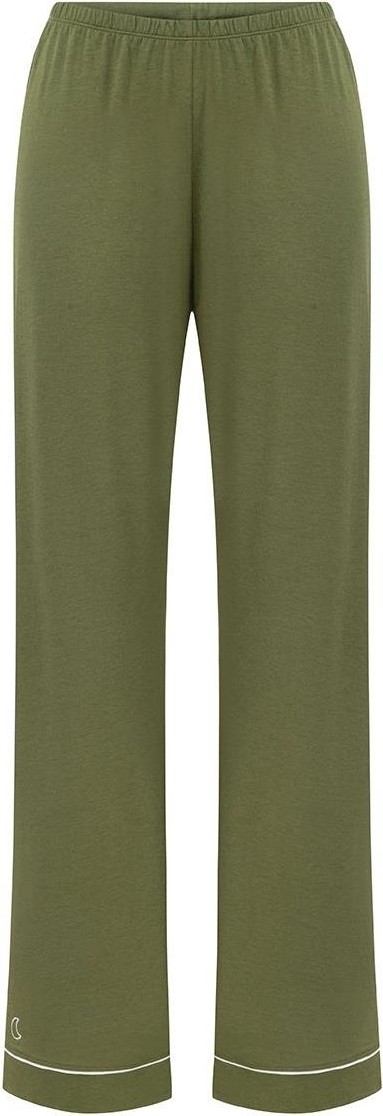 Jaya Modal Biyeli Uzun Kollu Pijama Takımı / Haki Yeşili görsel 5