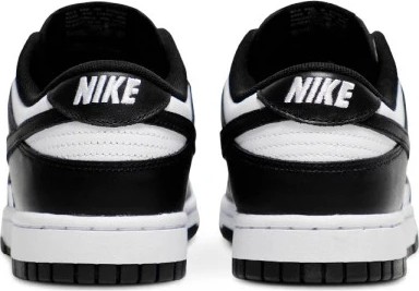 BENZSNEAKERS Nike Dunk Low Retro Siyah Beyaz Panda Erkek Günlük Spor Ayakkabı Deri Tabanlı Konforlu Tasarım görsel 6