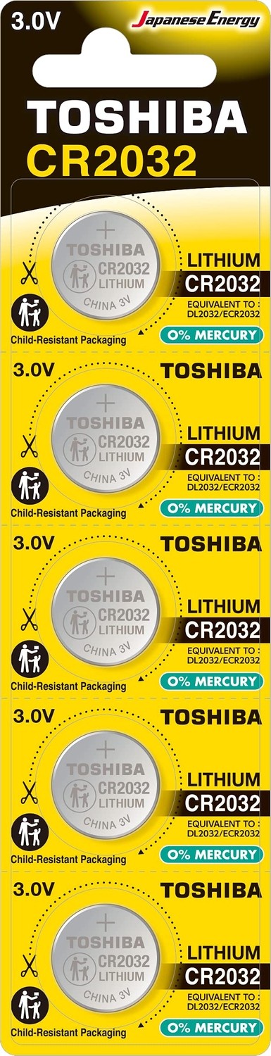 Toshiba Cr 2032 Lithium 5'li Pil
