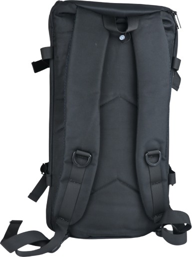 Duki Daso Türkiye Dukidaso Unisex Siyah Çok Fonksiyonlu Seyahat, Spor ve Sırt Çantası / Duffel Bag | Summer T8363 Siyah görsel 4