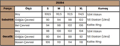 Monamise Yaprak Desenli ve Dantelli Hamile Lohusa Sabahlık Takımı Viskon Kumaşlı Şık Model görsel 6