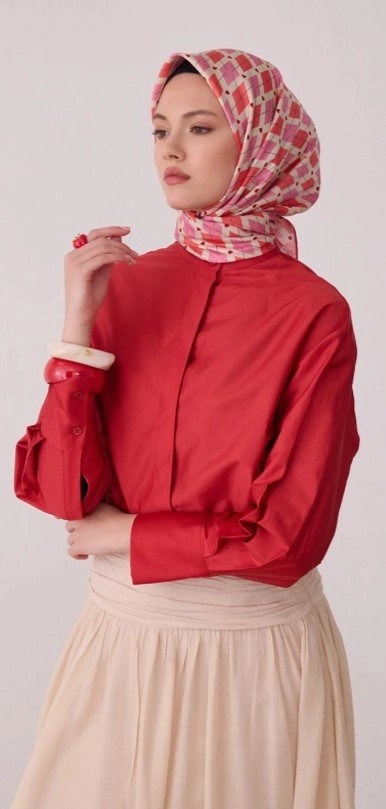 Belli Twill Ipek Eşarp 26KA4408D01 80