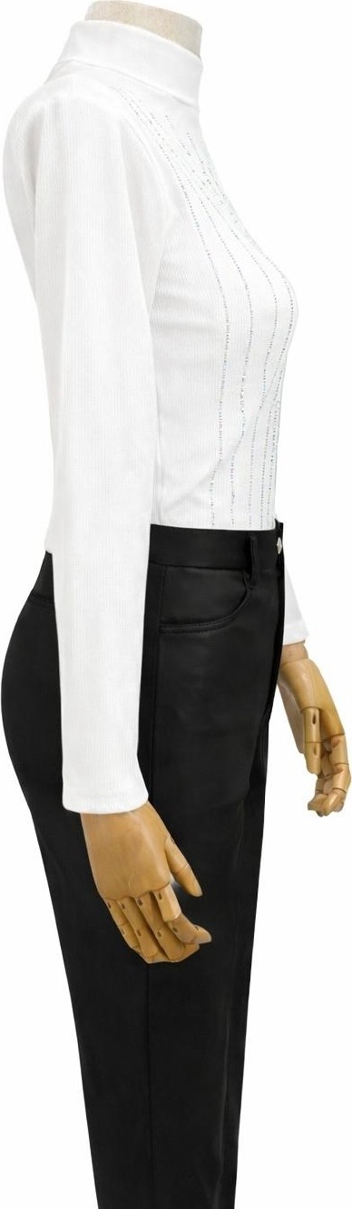 JOOQSTORE Taşlı Balıkçı Yaka Body görsel 6