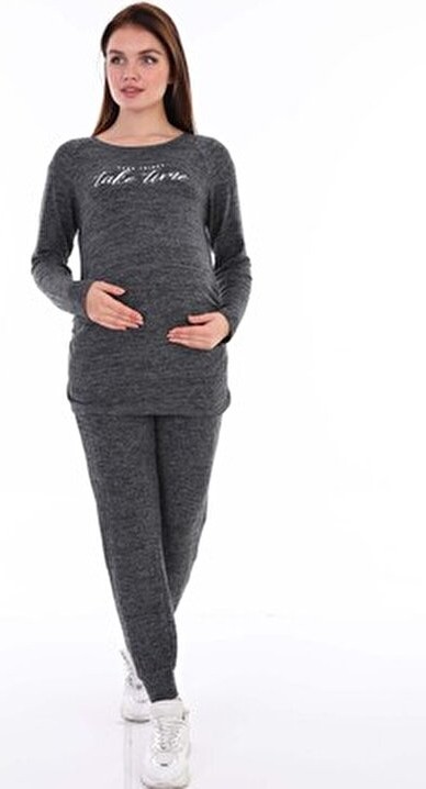 Meghan L.A Hamile Esnek Yumoş Viskon Kumaş Bluz % 57 Viscose %40 Polyester %3 Elastane