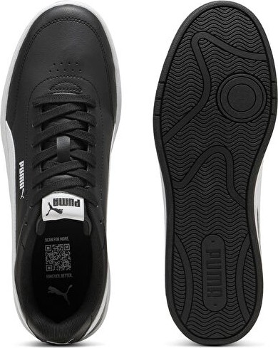 Puma Court Classıc Clean Unisex Günlük Ayakkabı 40222314 Siyah görsel 4