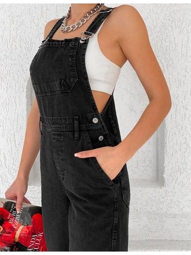 Ben Özgürüm Mom Jean Kadın Salopet görsel 6