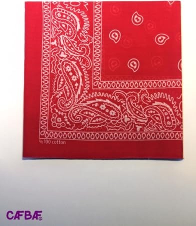 1001 Klasik Kırmızı Bandana MODEL.8503 görsel 2
