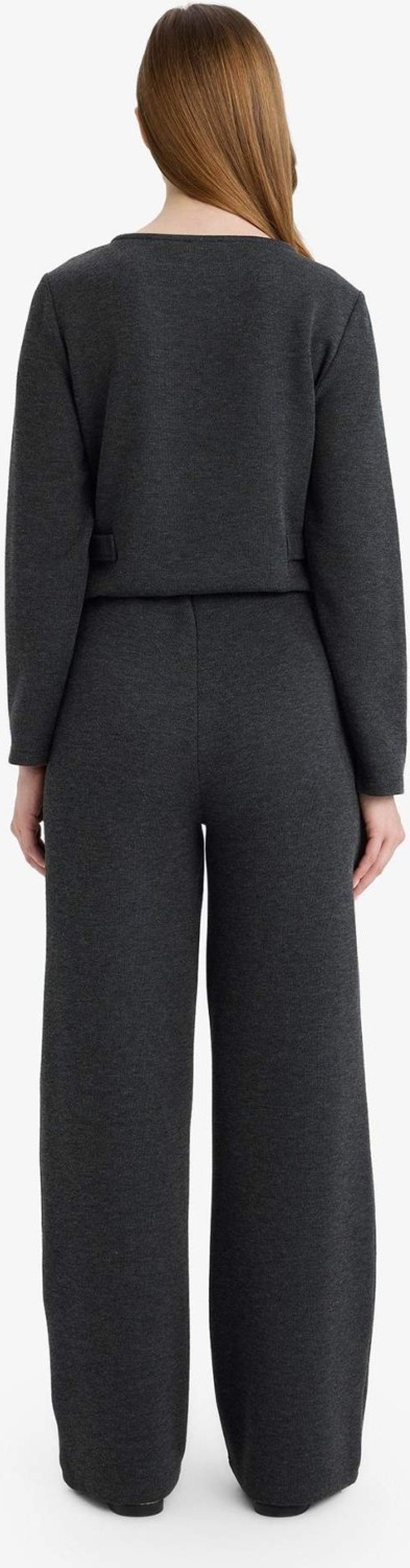DeFacto Straight Fit Düz Paça Pike Pantolon G2918AX26SP görsel 7