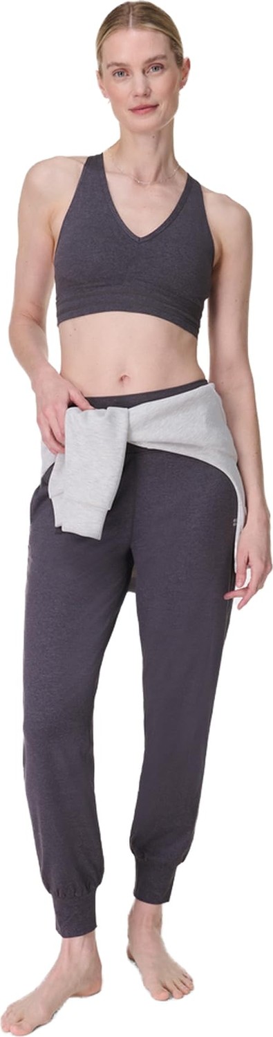 Esranın Dünyası Sweaty Betty SB10207BR-8543 Gaıa 29 Performance Koyu Gri Regular Fit Eşofman Altı, M, 5003271297, Koyu Gri, Kadın