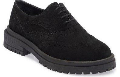 İnyola Shoes Kadın Hakiki Süet Deri Oxford Ayakkabı 4040 görsel 8