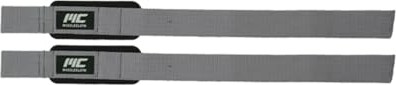 Die Grup Musclecloth Padded Lifting Straps Gri görsel 2