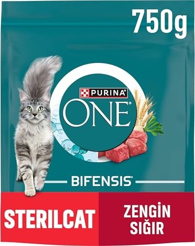 Die Grup Sterilcat Sığır Etli Kısırlaştırılmış Kuru Kedi Sı 750G görsel 3
