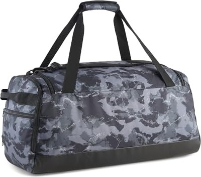 1001 Puma Challenger Aop M S Bag Unisex Yetişkin Spor Çantası Puma Black-Camo Aop x görsel 4