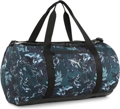 Happy Trend Puma Kadın At Green Terraıns Barrel Bag Spor Çantası Green Terrain-Aop x görsel 4