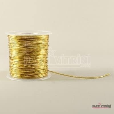 Prime Altın Renk Monofil Sim Kurdela 03 Mm. 50 Metre