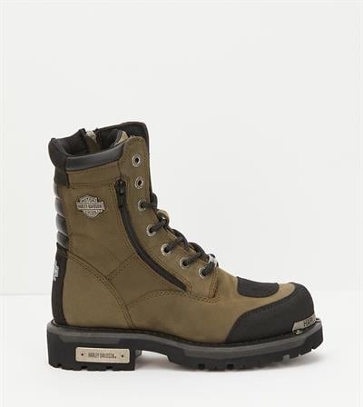 Harley Davidson Riddick Erkek Siyah Deri Bot
