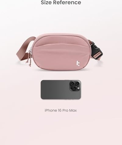 Aesco Kadın Bel Çantası/hip Bag Rfıd Korumalı, 1,5 L Küçük Sling Çanta, Göğüs Çantası/bel Çantası/telefon Çantası/omuz Çantası Crossbody, Seyahat, Günlük, Festival, Spor ve Yürüyüş Için görsel 3