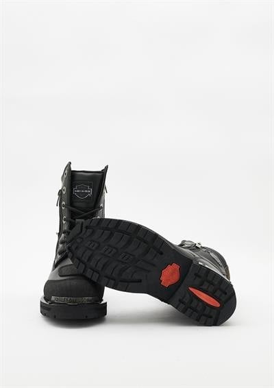 Harley Davidson Rıddıck Kadın Siyah Crazy Deri Bot görsel 5