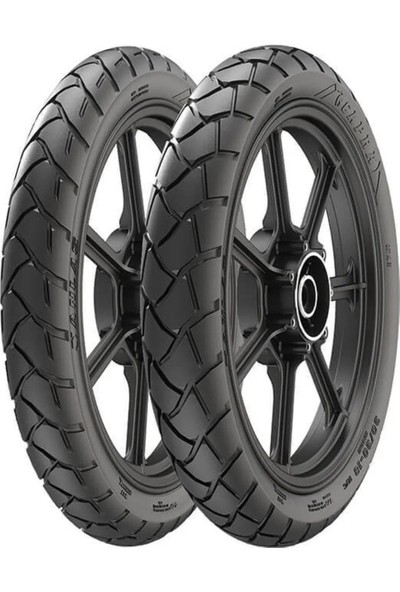 Aras Moto Honda Cb 125E -125F Ön Arka Lastik Takımı Anlas Irc Capra Modeli Arka 90/90/18- Ön 2/75/18 -Arasmoto