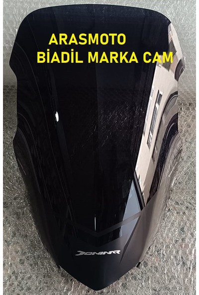 Bajaj Dominar 250 -400 Füme Ön Cam Siperlik ,biadil Marka Tur Camı 42 cm (2017-2024) Arasmoto