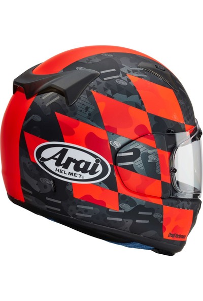 Arai Profile-V Patch Red Kapalı Kask