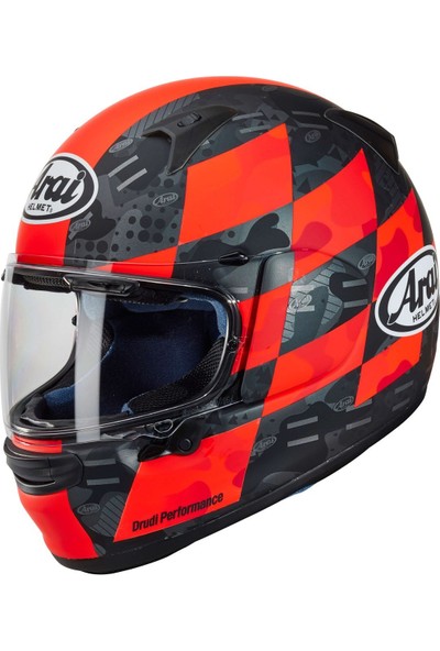 Arai Profile-V Patch Red Kapalı Kask