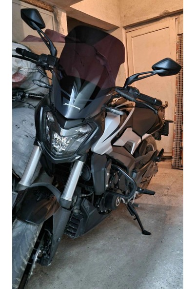 Bajaj Dominar 250 -400 Füme Ön Cam Siperlik ,biadil Marka Tur Camı 42 cm (2017-2024) Arasmoto