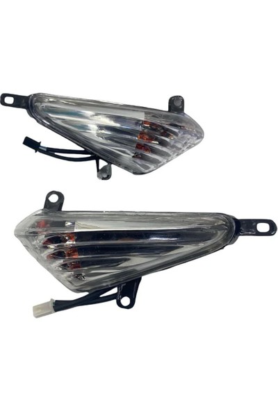 Aras Moto Honda Cbf 150 Ön Sinyal Takımı Beyaz Renk Oem -Arasmoto