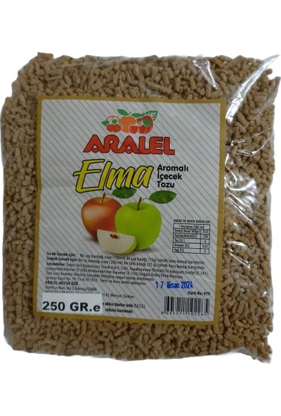 Aralel Elma Aromalı Içecek Oralet 250 gr