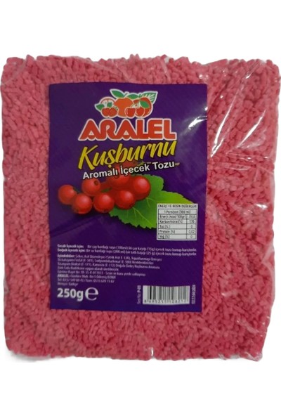 Aralel Kuşburnu Aromalı Içecek Oralet 250 gr