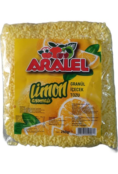 Aralel Limon Aromalı Içecek Oralet 250 gr