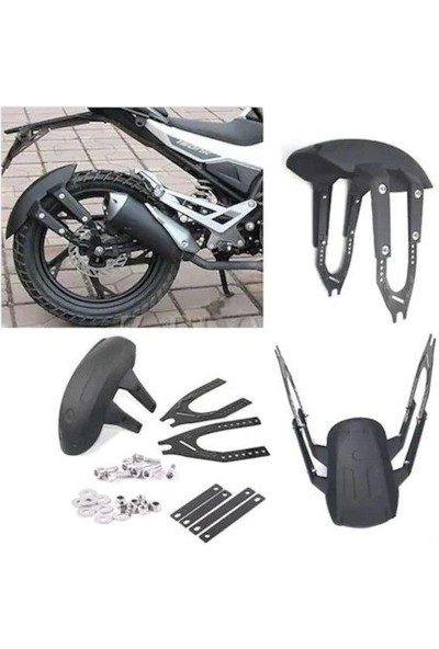 Aras Moto R25,MT25,CBR125,CBR250,DOMİNAR,PULSAR,NK150,NK250 Uyumlu Universal Çamurluk Sıyırıcı  - Arasmoto